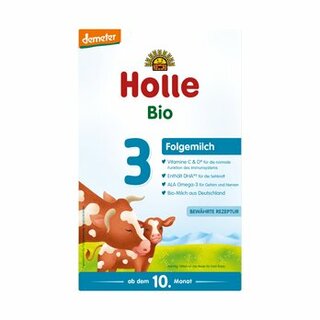 Holle Bio-Suglings-Folgemilch 3 600g