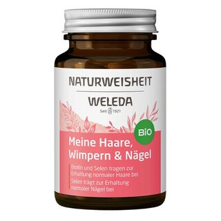 Weleda Naturweisheit Meine Haare, Wimpern & Ngel 46St.
