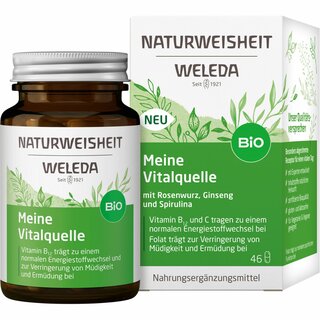 Weleda Naturweisheit Meine Vitalquelle Food Supplements 46pc.