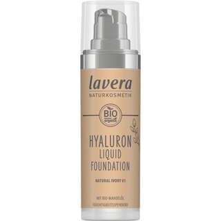 Lavera Hyaluron Liquid Foundation Cool Ivory 02 30ml