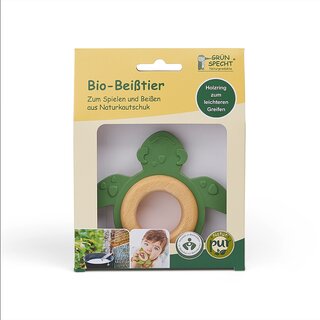 Grünspecht Bio-Beißtier Schildkröte 1St.