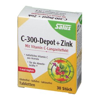 Salus® C-300 Depot + Zinc 30pcs