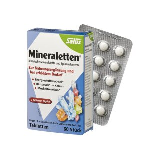 Salus® Mineraletten® 60pcs