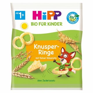HiPP Organic Crispy Rings 25g