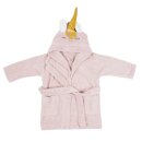 Kikadu Hooded Bathtowel Unicorn pale rose 1pc. 1-2 Years