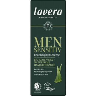Lavera Men Sensitive Moisturizing Cream - for face and beard - Biolog