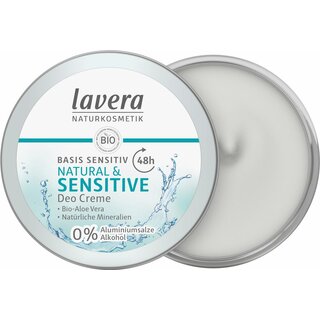 Lavera Basis Sensitive Deo Cream - Natural & Sensitive 50ml