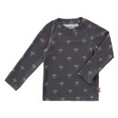 Fresk Swim UV Top Longsleeve Palmtree/Steelgray 62/68