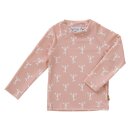 Fresk Swim UV Top Longsleeve Palmtree/Steelgray 62/68
