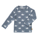 Fresk Swim UV Top Longsleeve Palmtree/Steelgray 62/68