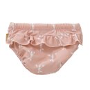 Fresk Windel-Badehose UV50 mit Rüschen Hummer/Rosa 86/92