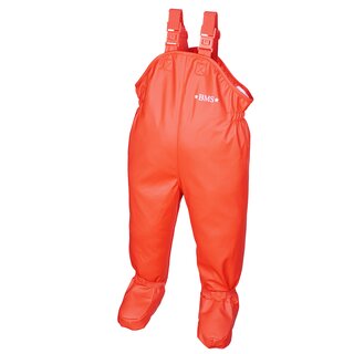 BMS Babybuddy Rain pants with feet 8 to 16 months Red