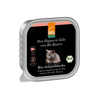 Defu Cat Morsels Organic Atlantic Salmon 100g