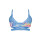 Boochen Bikinitop Arpoador Summer Floral/Skyblue