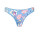 Boochen Bikini Bottom Arpoador Summer Floral/Skyblue