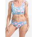 Boochen Bikinihose Caparica Summer Floral/Skyblue