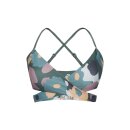 Boochen Bikinitop Arpoador Green Wildflower/Daisy