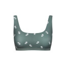 Boochen Bikinitop Caparica Green Wildflower/Daisy