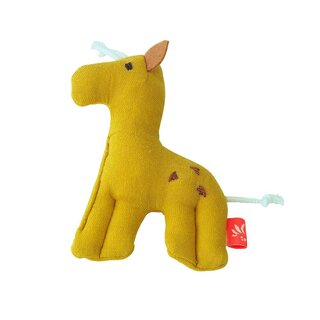 Kikadu Little Rattle Giraffe Mustard 1pc.