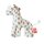 Kikadu Little Rattle Giraffe Spots 1pc.