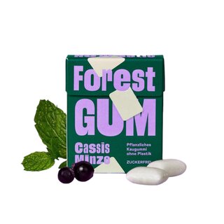 Forest Gum Cassis Mint 20g