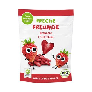 Freche Freunde Fruitchips Strawberry 12g