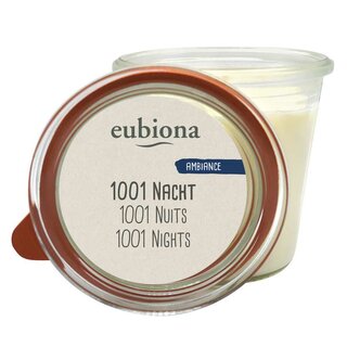 Eubiona Scented Candle in Glass 1001 Nights 1pc