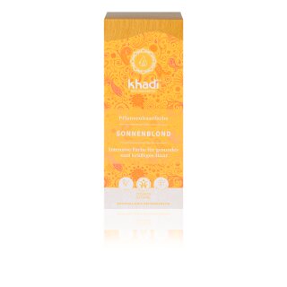 Khadi Sonnenblond Pflanzenhaarfarbe 100g