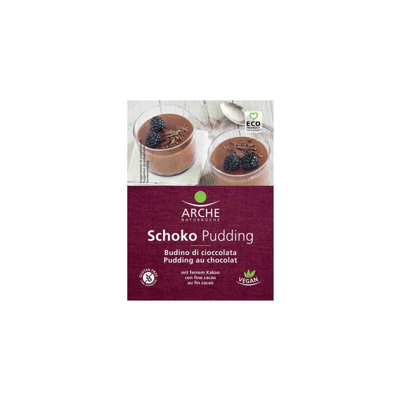 Arche Schoko Pudding 50g – Schokoladiger Bio Pudding - Biologisch24.c