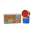 Neogrün Fingerfarben Nori 2x120g blau/rot
