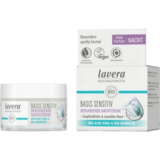 Lavera Basis Sensitive Calming Night Cream 50ml