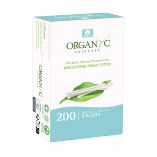 Organyc Beauty Cotton Swabs 200pcs
