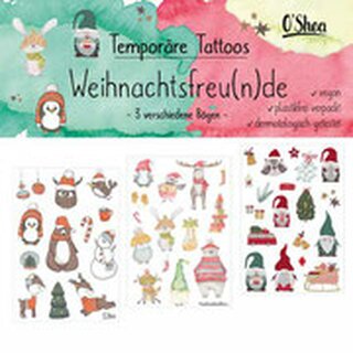 Lipfein Tattoo Collection Christmas Joy