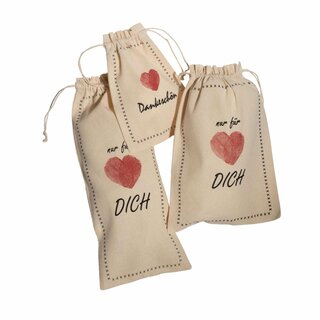 Living Crafts Gift Bag 3Pc.  Hearts