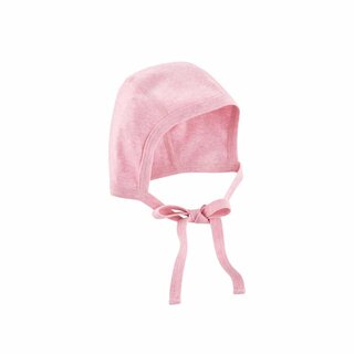 Living Crafts Cotton Baby-bonnet 1St. rose melange  62/68
