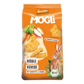 Mogli Rbli Cookies with Carrot and Spelt 125g