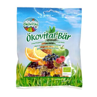 Ökovital-Bär Fruchtgummi 100g