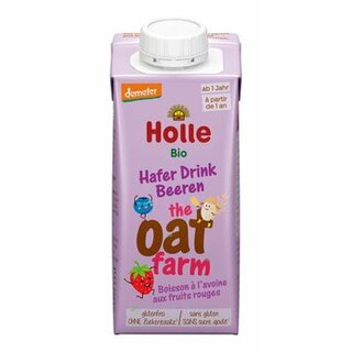 Holle Organic Oat Drink Berries 200ml