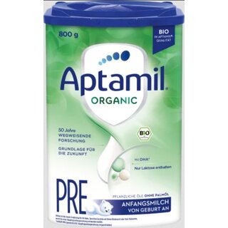 Aptamil Organic Pre Anfangsmilch 800g