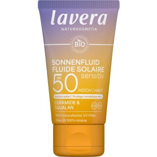 Lavera Sensitiv Sonnenfluid LSF 50 40ml