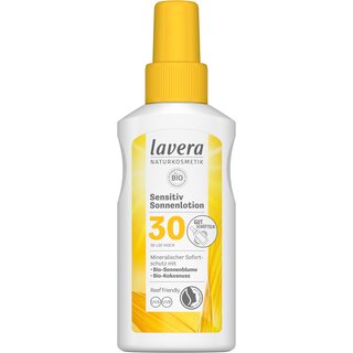 Lavera Sensitiv Sonnenlotion LSF 30 - hoch 100ml