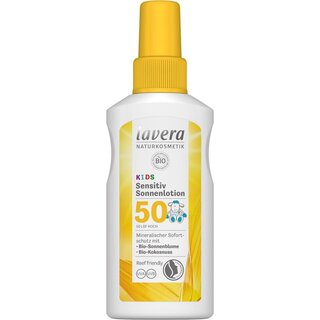 Lavera Sensitive Sun Lotion Kids LSF 50 - high 100ml