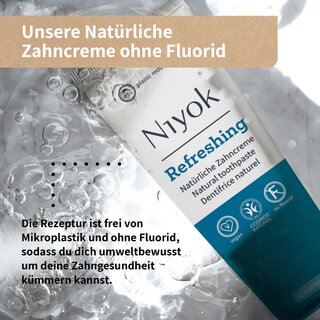 Niyok Refreshing Natrliche Zahnecreme 75ml