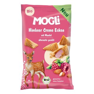 Mogli Himbeer Creme Ecken 30g