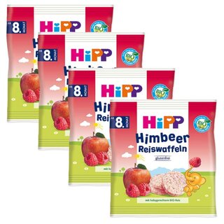 HiPP Organic Raspberry Rice Cakes 30g