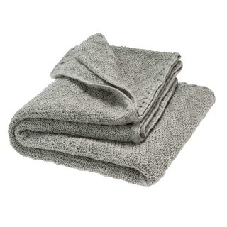 Disana Baby Blanket Organic-Wool grey 80x100cm 1Pc.