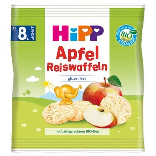 Hipp Bio Apfel Reiswaffeln 30g