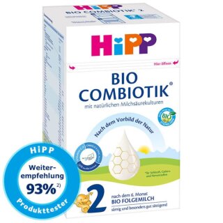 BBD Oct., 18. 26 HiPP Organic Follow-on Formula 2 Combiotik® 600g (21.16oz)