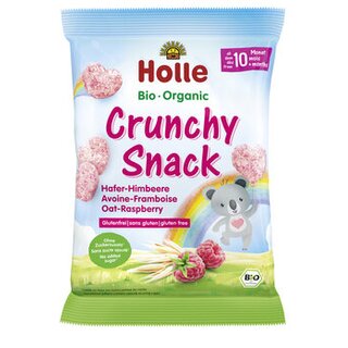 Holle Bio-Crunchy Snack Hafer-Himbeere 30g