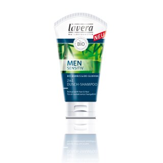 Lavera Men Sensitiv 3in1 Duschgel für Gesicht, Körper & Haare 200ml